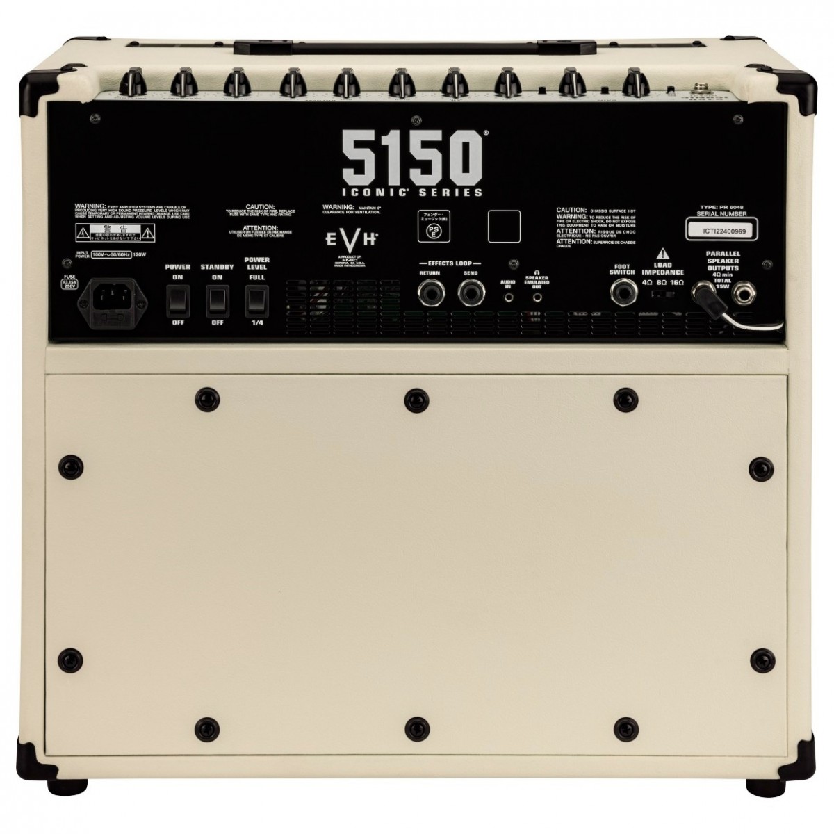 EVH 5150 Iconic 15W 110 Combo Ivory