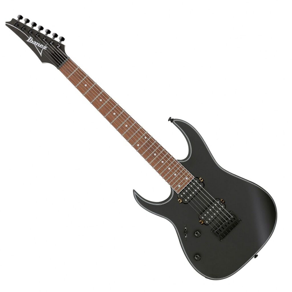 Ibanez RG7421EXL Left Handed 7 String Black Flat