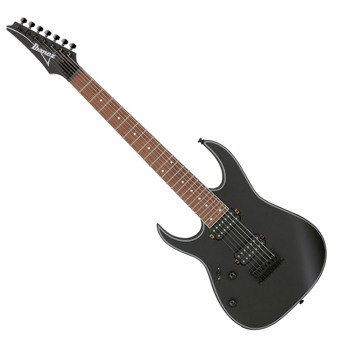 Ibanez RG7421EXL Left Handed 7 String Black Flat
