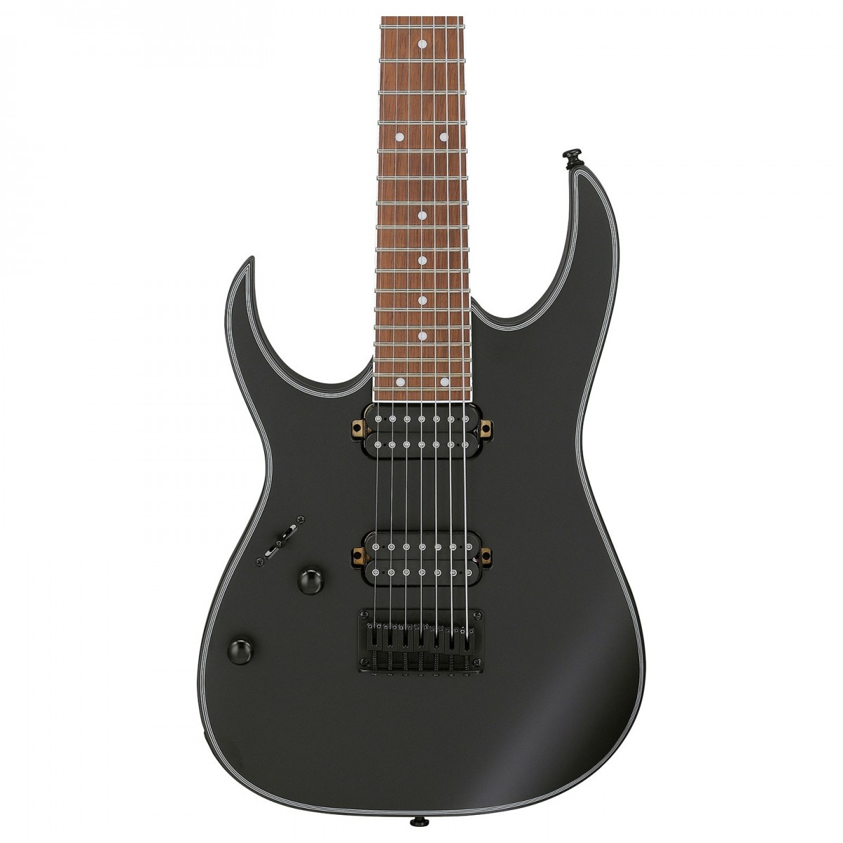 Ibanez RG7421EXL Left Handed 7 String Black Flat