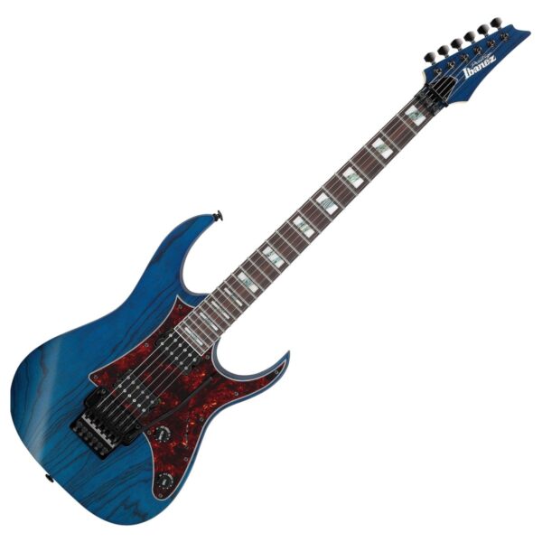 Ibanez RG653DX Prestige Transparent Deep Blue Flat