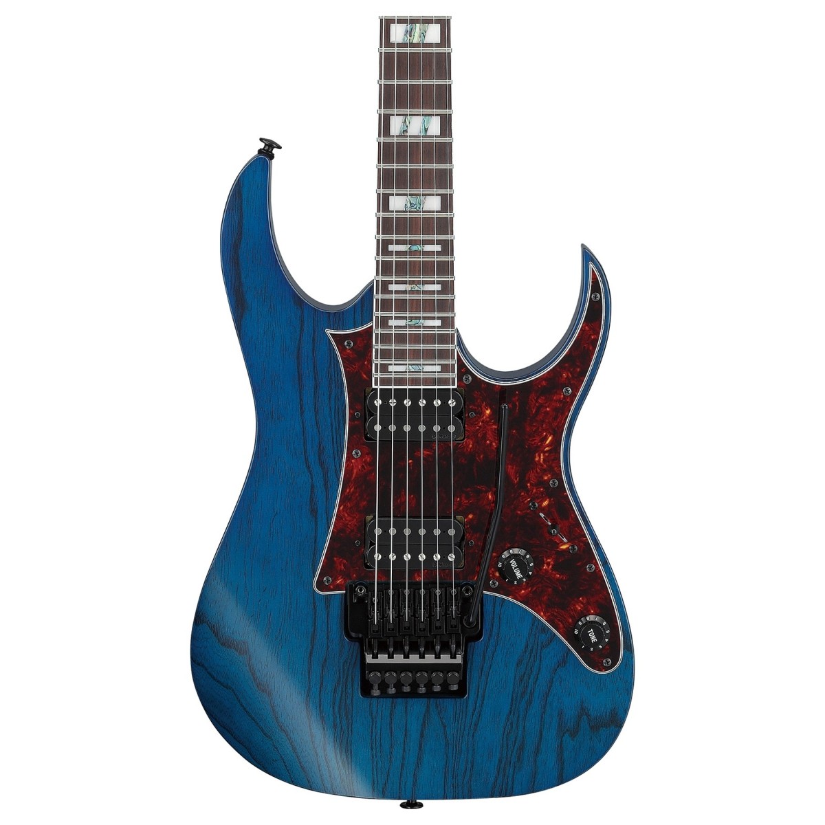 Ibanez RG653DX Prestige Transparent Deep Blue Flat
