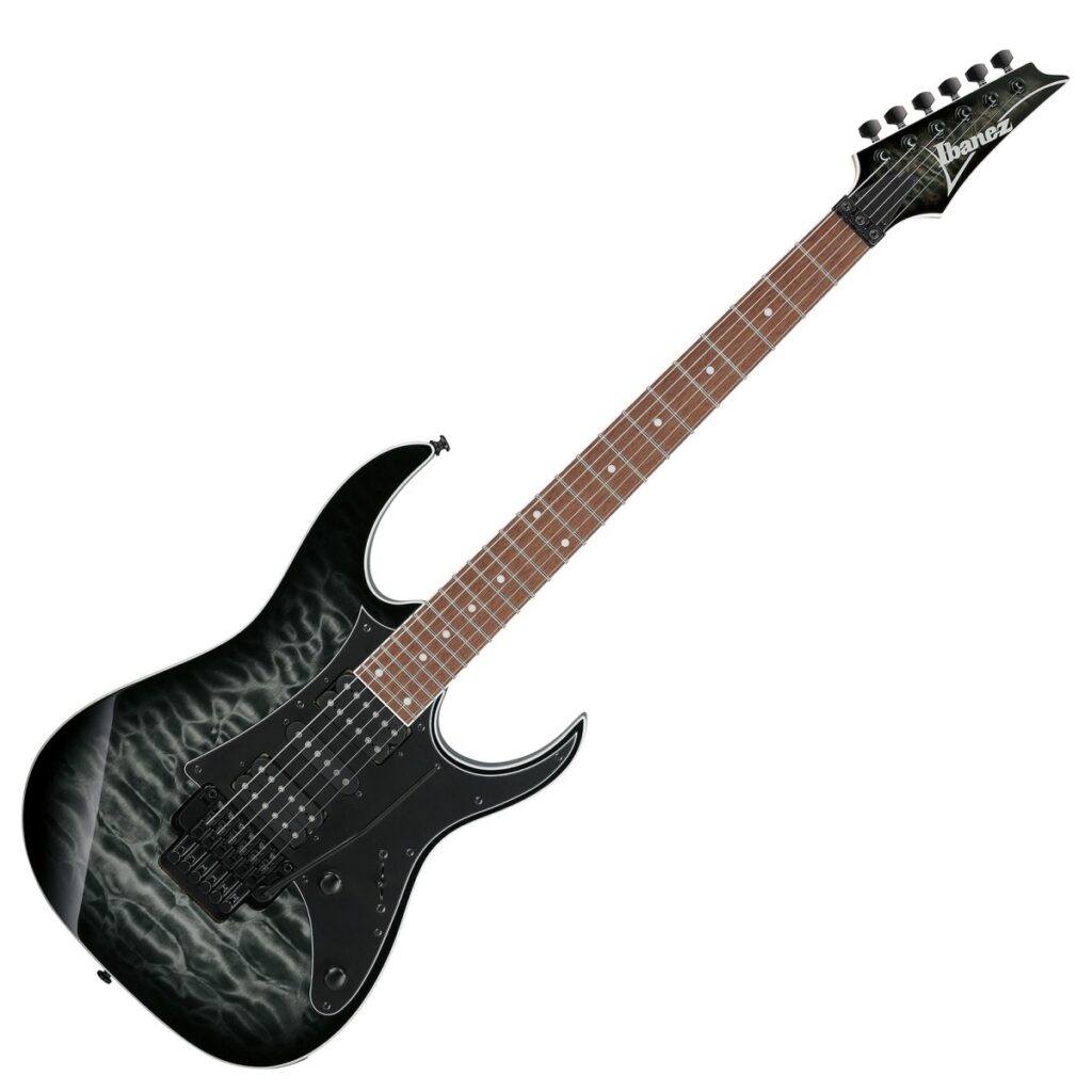 Ibanez RG450QMB Transparent Gray Burst