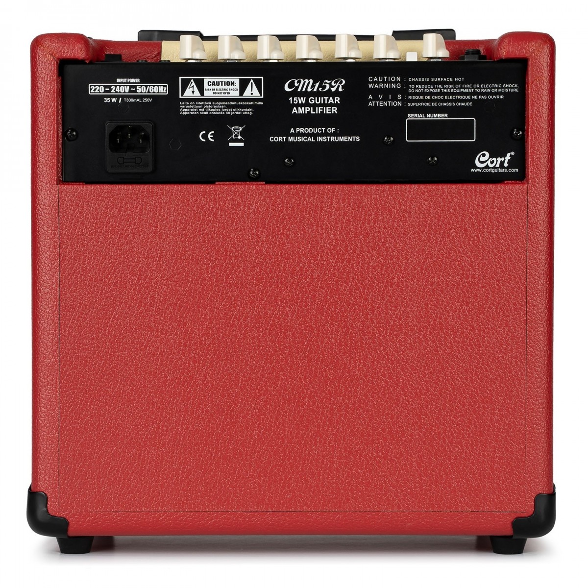 Cort CM15R Amp Dark Red