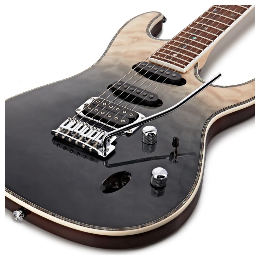 Ibanez SA360NQM Black Mirage Gradation