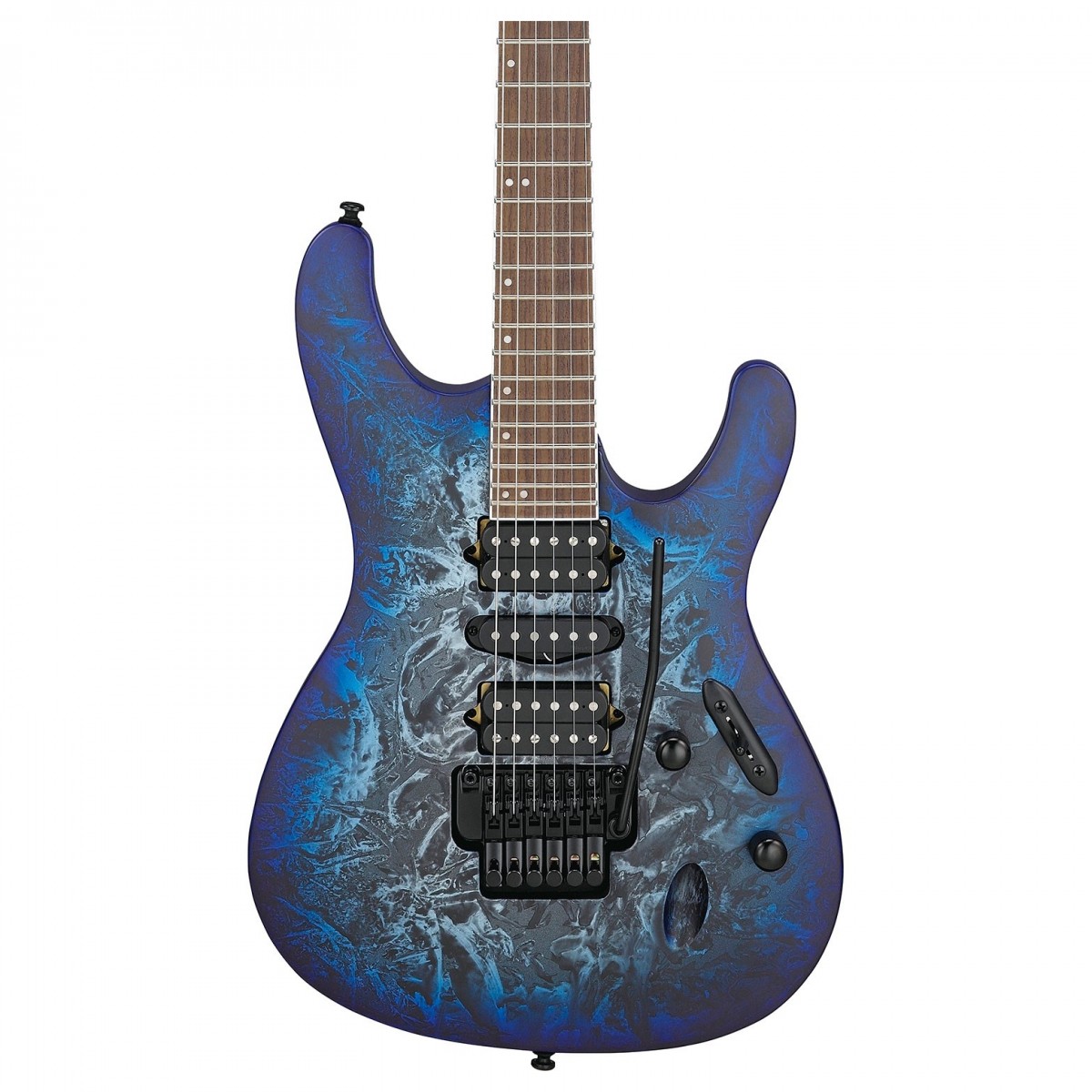 Ibanez S770 Cosmic Blue Frozen Matte