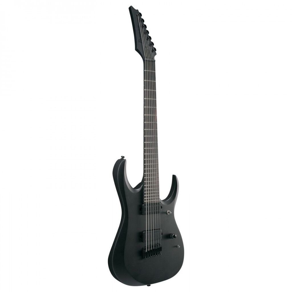 Ibanez RGDRB71 7 String Black Flat