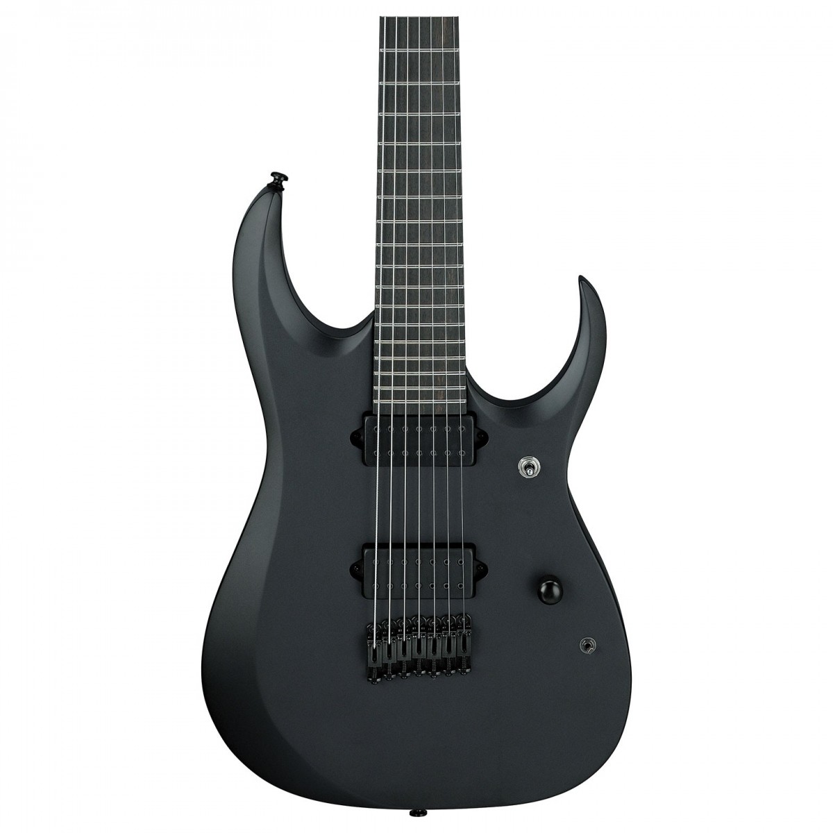 Ibanez RGDRB71 7 String Black Flat
