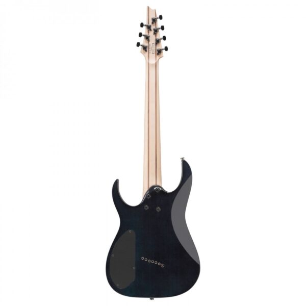 Ibanez RGMS7PB 7 String Multi Scale Cosmic Blue Star Burst