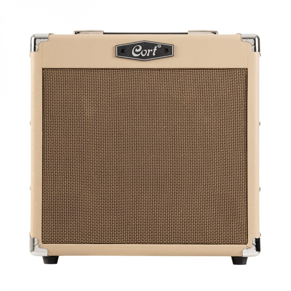 Cort CM15R 15w Practice Amp White Sand