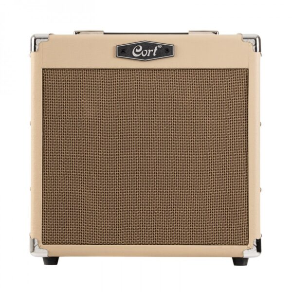 Cort CM15R 15w Practice Amp White Sand