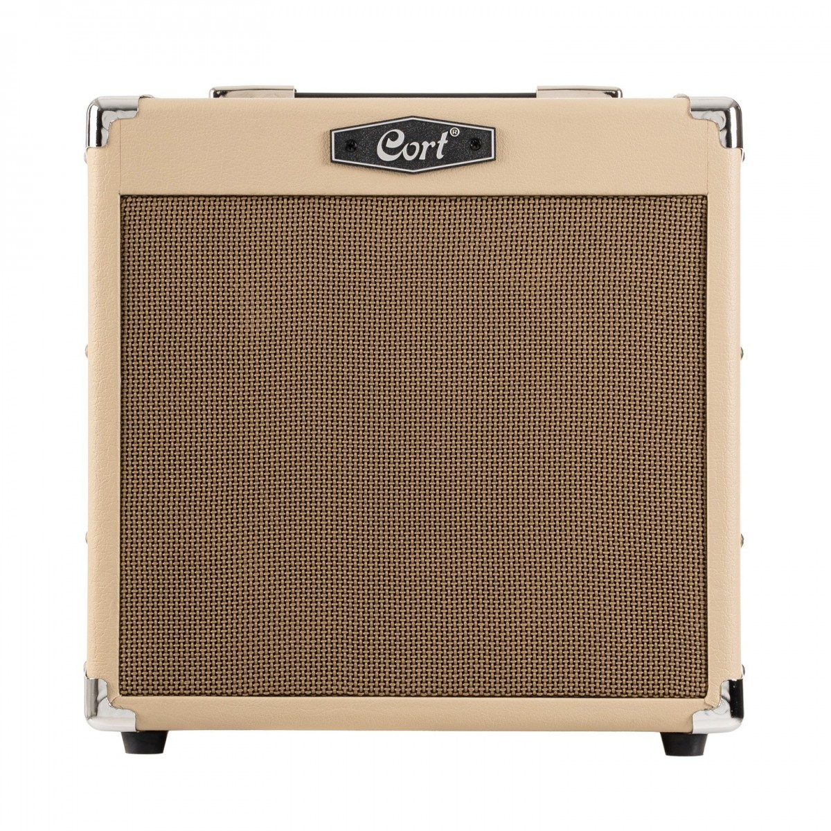 Cort CM15R 15w Practice Amp White Sand