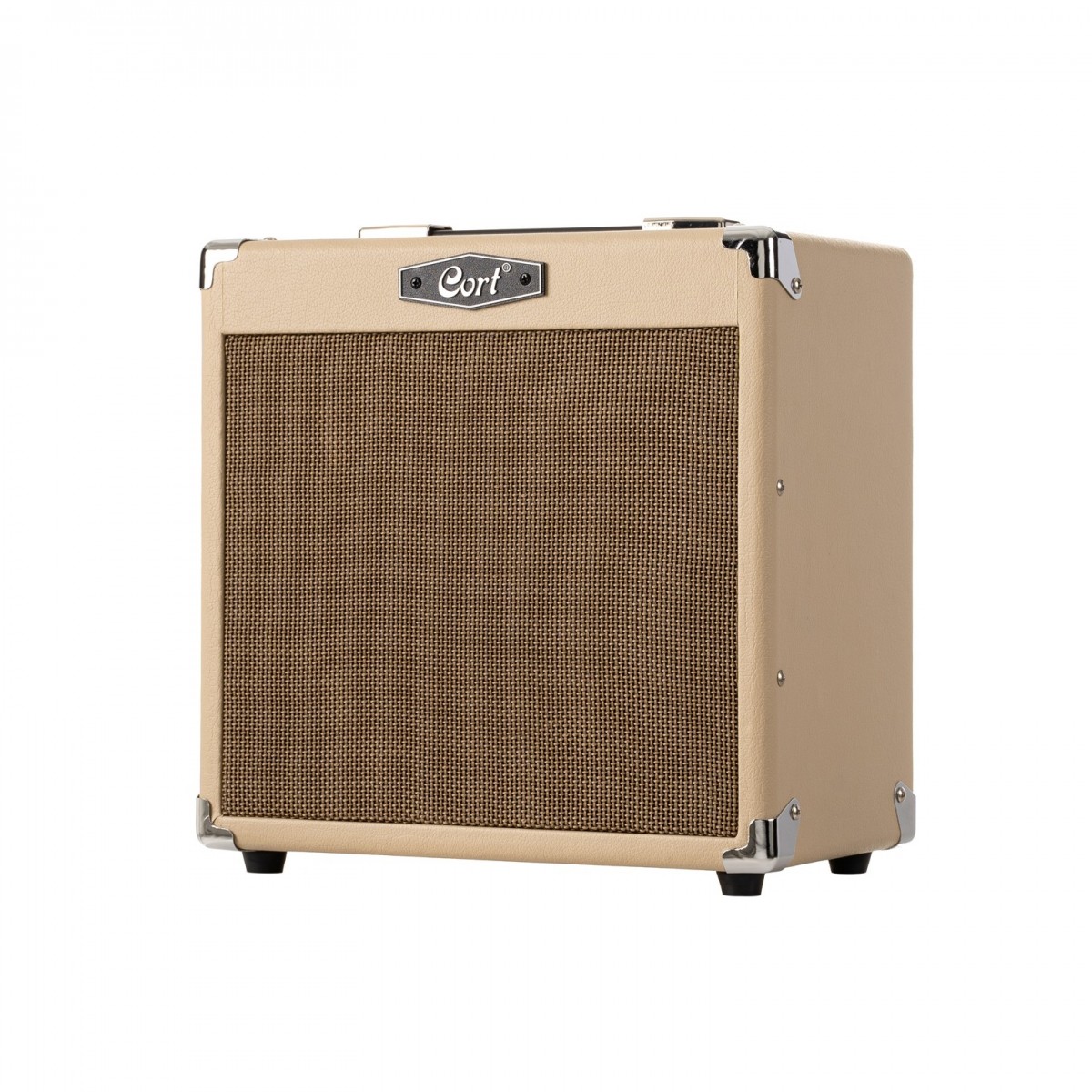 Cort CM15R 15w Practice Amp White Sand