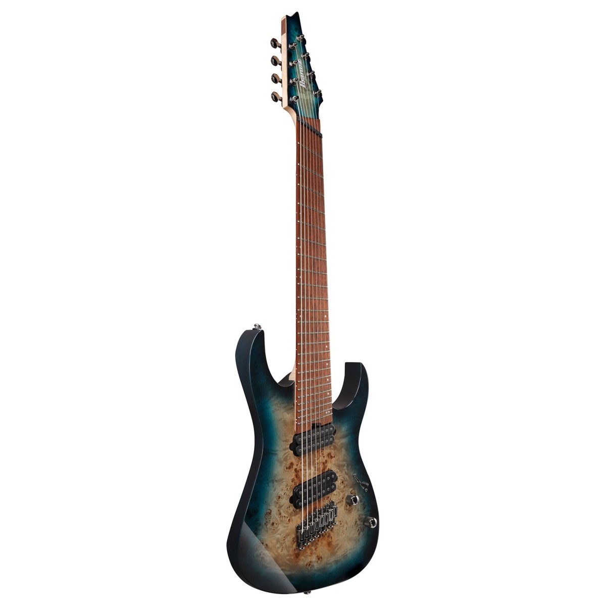 Ibanez RGMS8PB Cosmic Blue Starburst