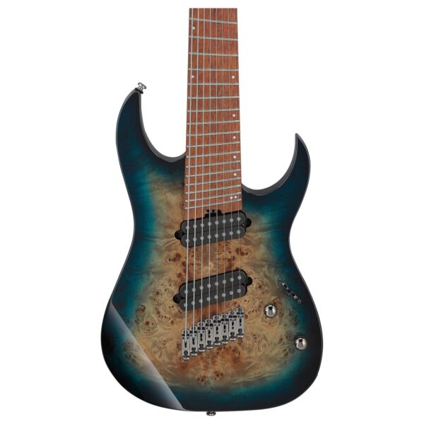Ibanez RGMS8PB Cosmic Blue Starburst