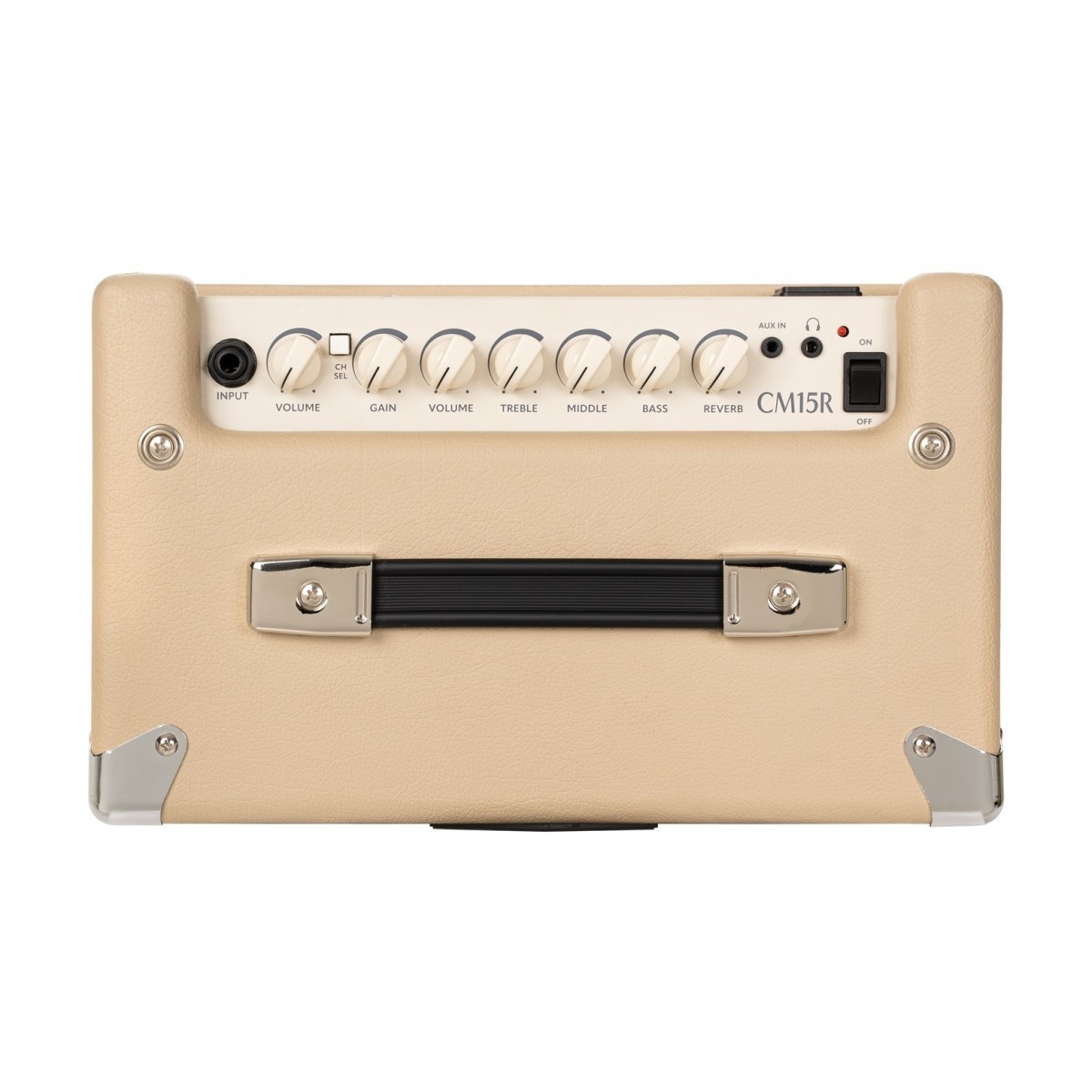 Cort CM15R 15w Practice Amp White Sand