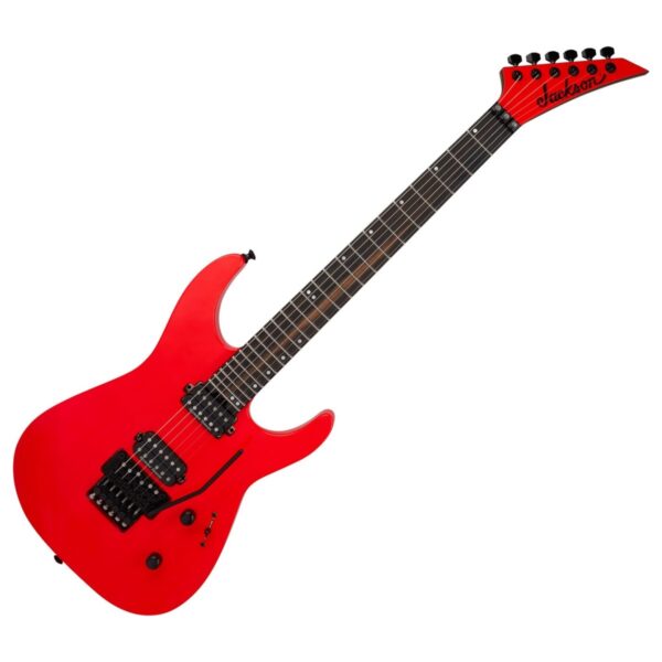 Jackson American Series Virtuoso Streaked Ebony Fingerboard Rocket Red