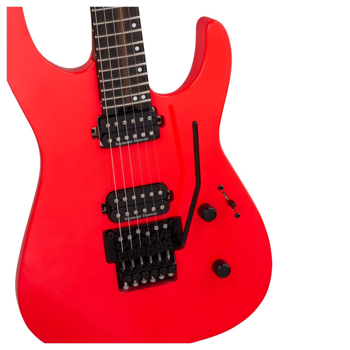 Jackson American Series Virtuoso Streaked Ebony Fingerboard Rocket Red