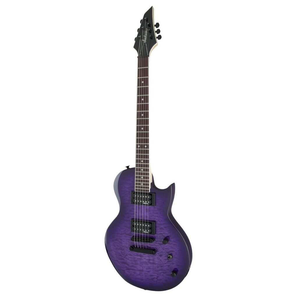 Jackson JS Series Monarkh SC JS22Q Transparent Purple Burst