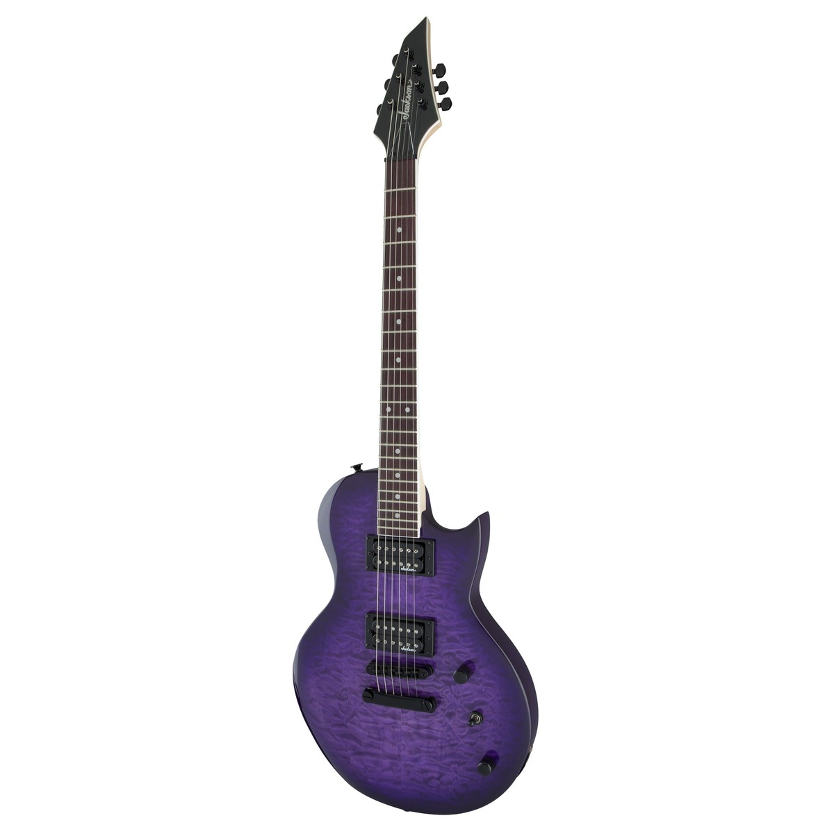 Jackson JS Series Monarkh SC JS22Q Transparent Purple Burst