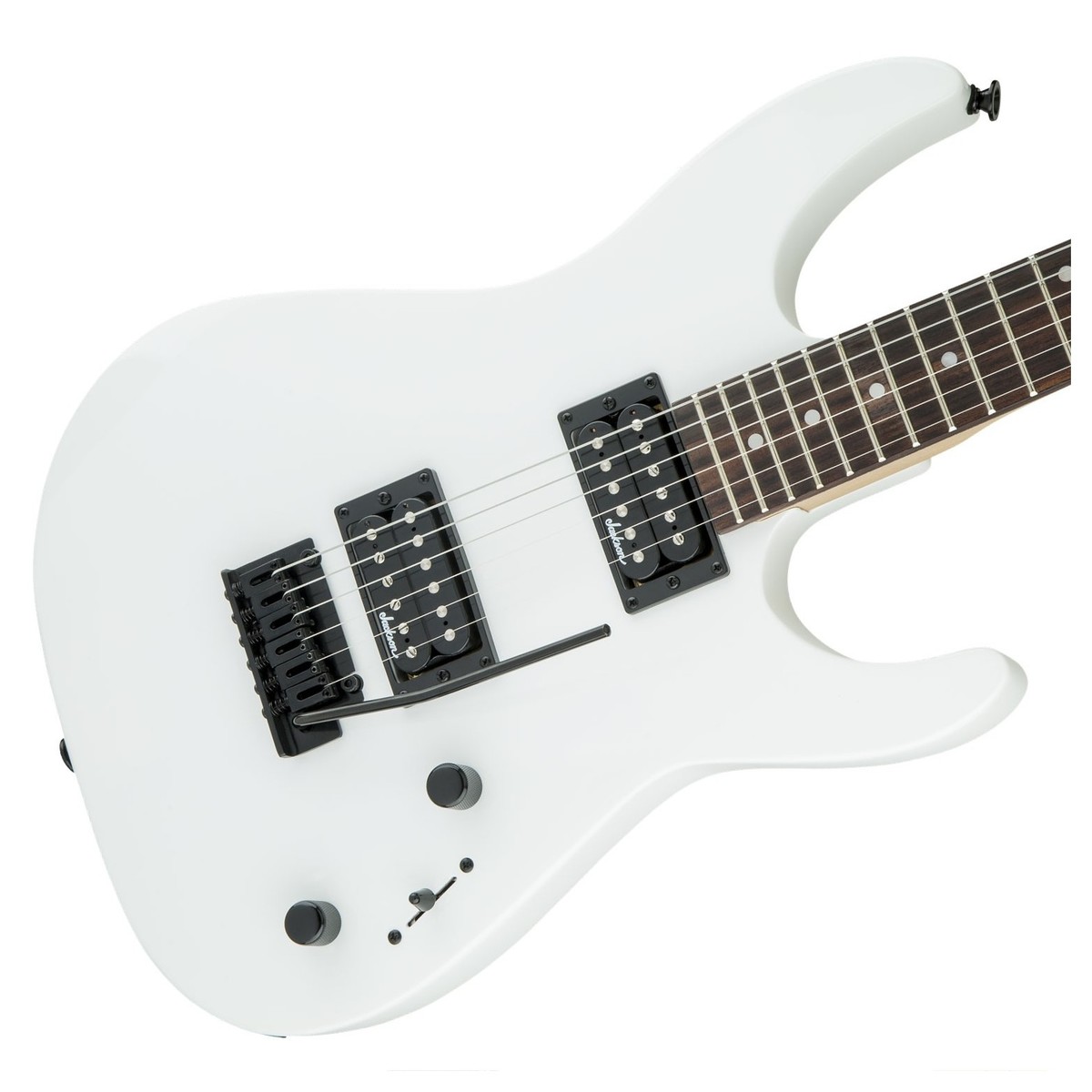 Jackson JS Series Dinky JS11 Amaranth Fingerboard Snow White