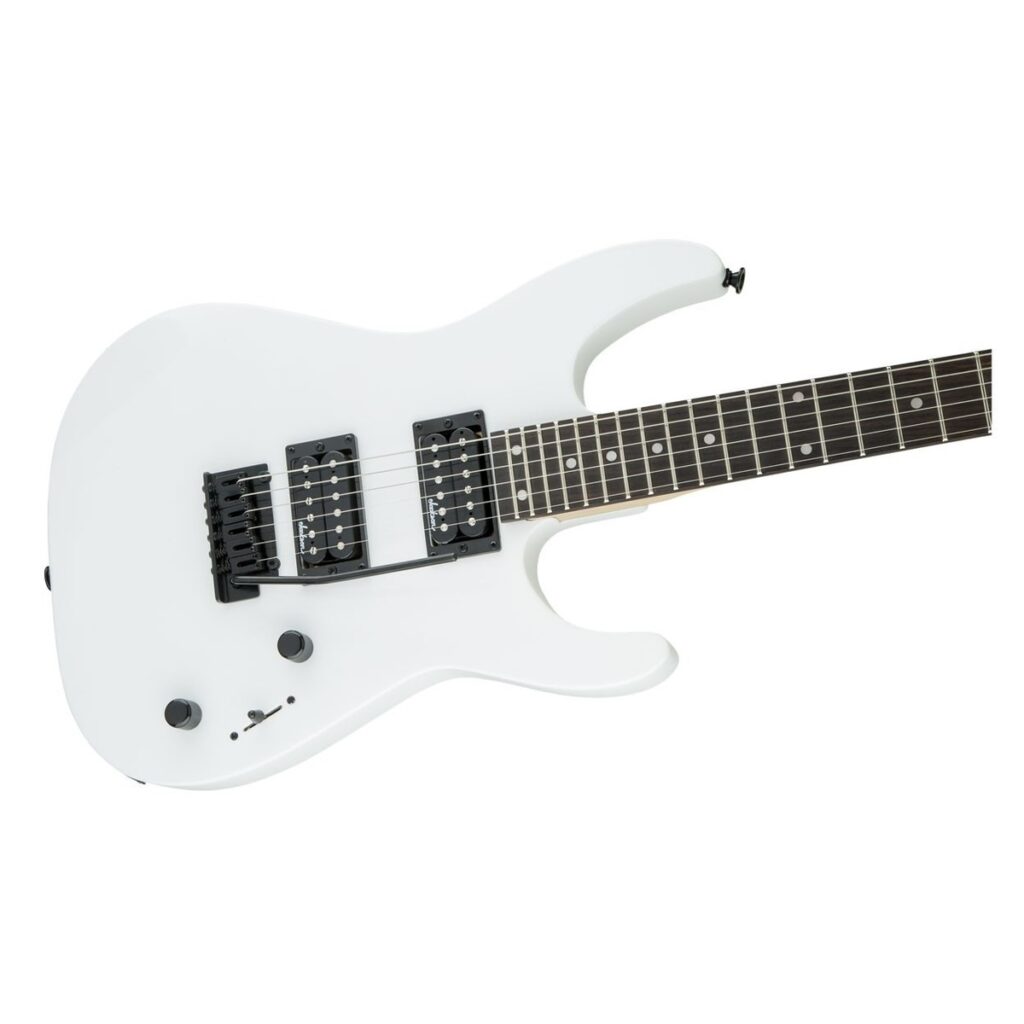 Jackson JS Series Dinky JS12 Amaranth Fingerboard Snow White