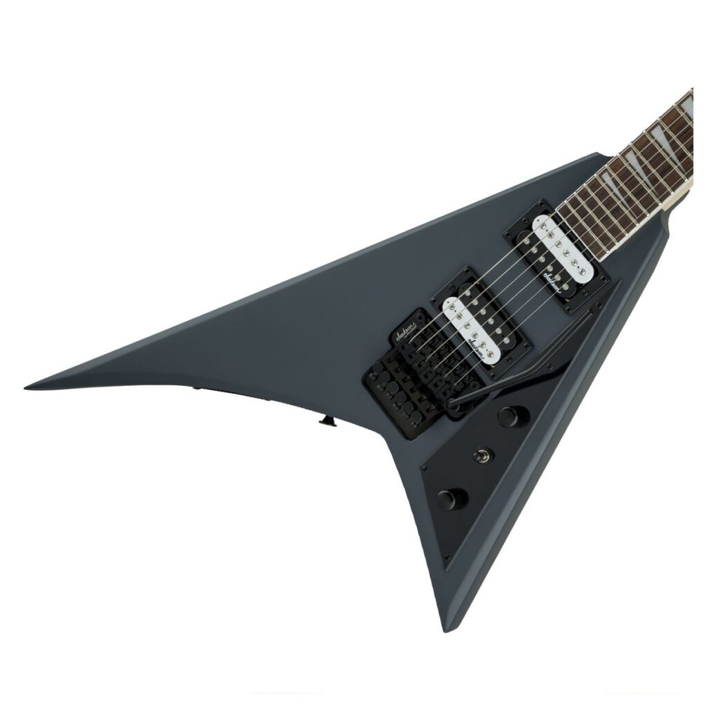 Jackson JS Series Rhoads JS32 Amaranth Fingerboard Satin Gray