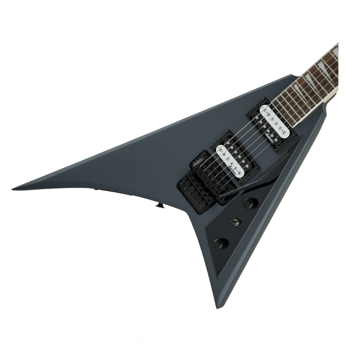 Jackson JS Series Rhoads JS32 Amaranth Fingerboard Satin Gray