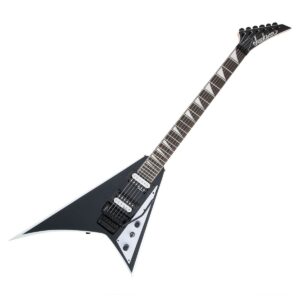 Jackson JS Series Rhoads JS32 Black with White Bevels