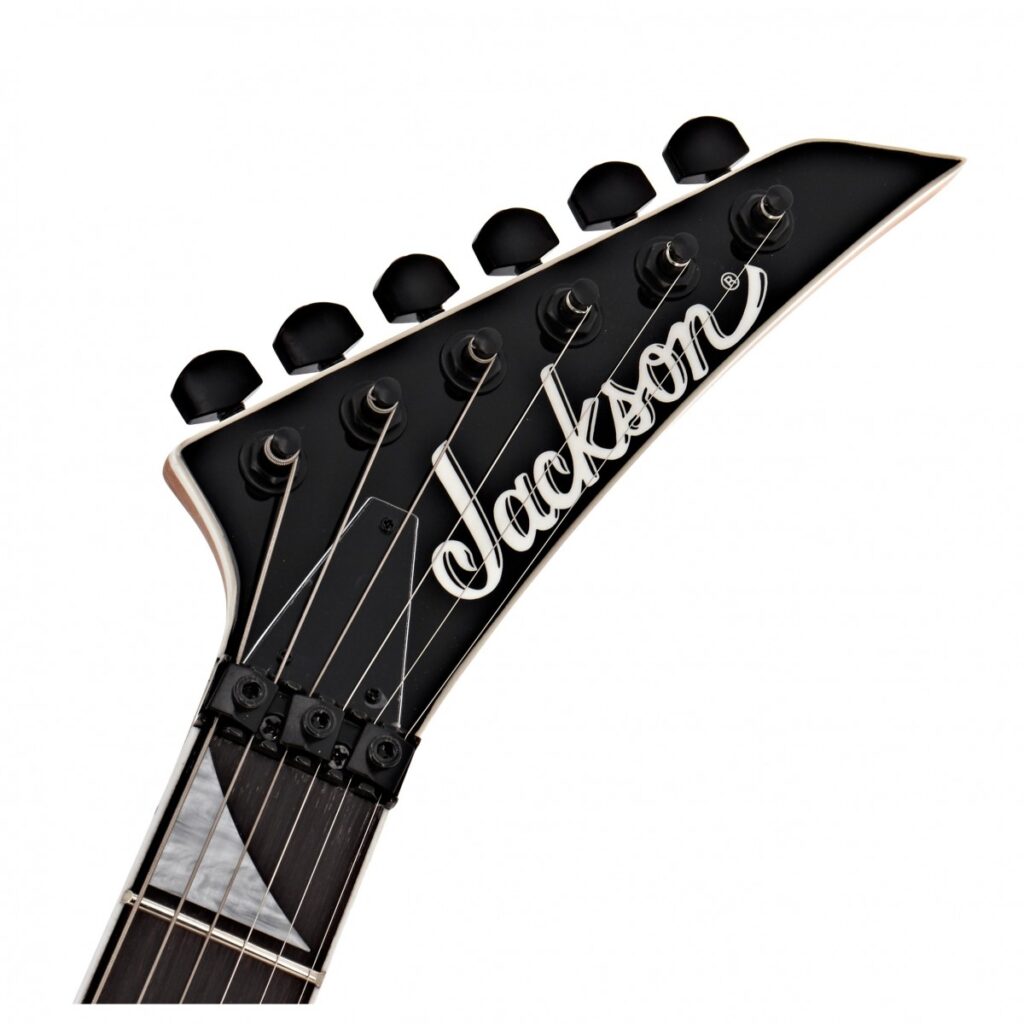 Jackson JS Series Dinky Arch Top JS32Q DKA Transparent Green Burst