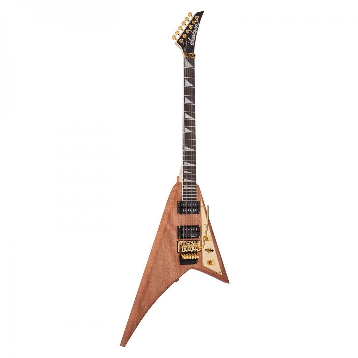 Jackson JS Series Rhoads MAH JS32 Amaranth Fingerboard Natural