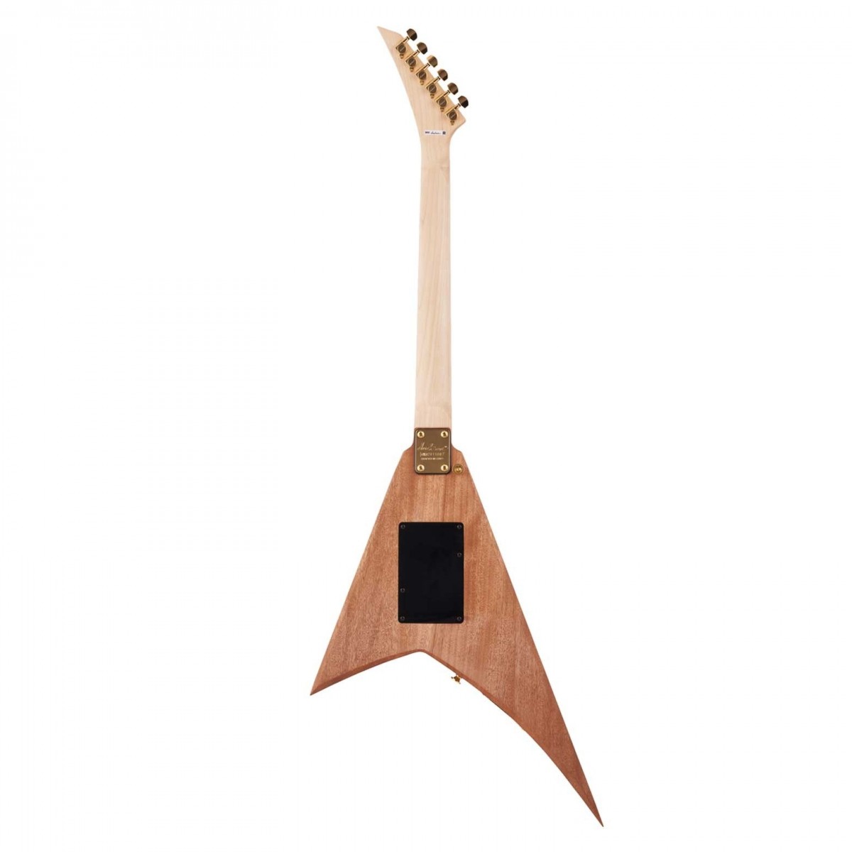 Jackson JS Series Rhoads MAH JS32 Amaranth Fingerboard Natural