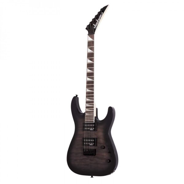 Jackson JS Series Dinky Arch Top JS32Q DKA HT Transparent Black Burst