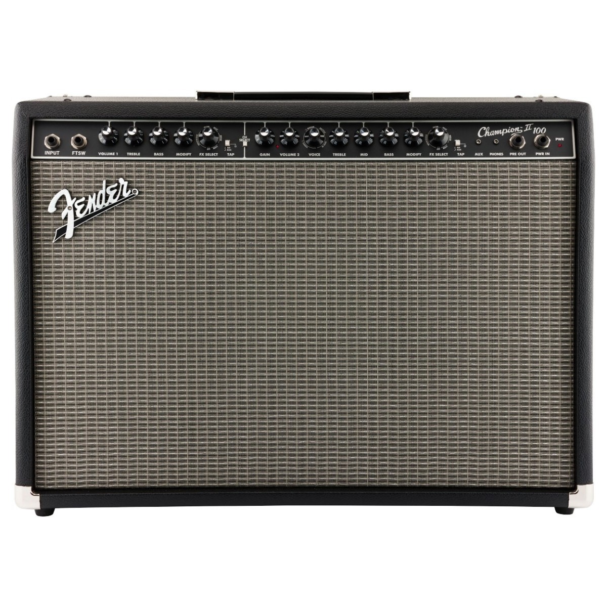 Fender Champion II 100 Guitar Amplifier Combo with Effects pack of 3
