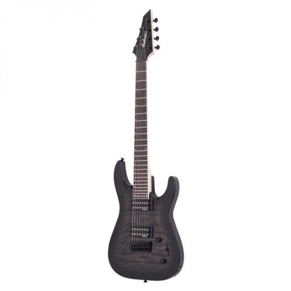 Jackson JS Series Dinky JS22Q-7 DKA HT Transparent Black Burst