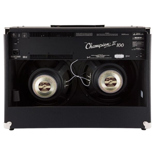 Fender Champion II 100 Guitar Amplifier Combo with Effects pack of 3