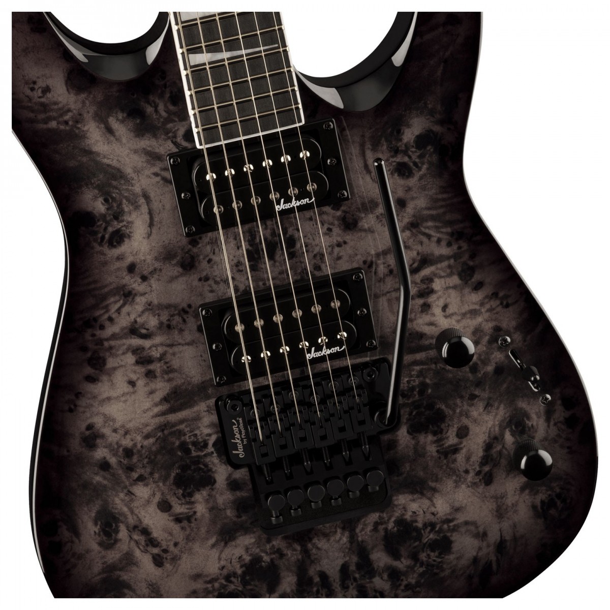 Jackson JS Series Dinky JS32 DKAP Transparent Black
