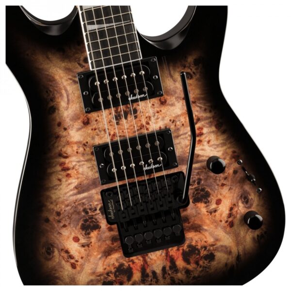 Jackson JS Series Dinky JS32 DKAP Transparent Black Burst
