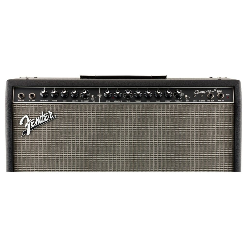Fender Champion II 100 Guitar Amplifier Combo with Effects pack of 3