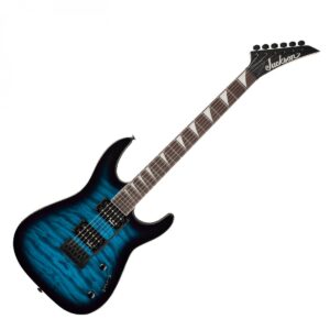 Jackson JS Series Dinky JS20 DKQ 2PT Transparent Blue Burst