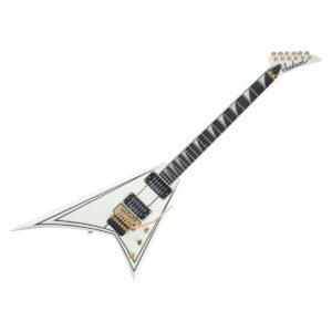 Jackson Pro Rhoads RR3 Guitar Ivory with Black Pinstripes