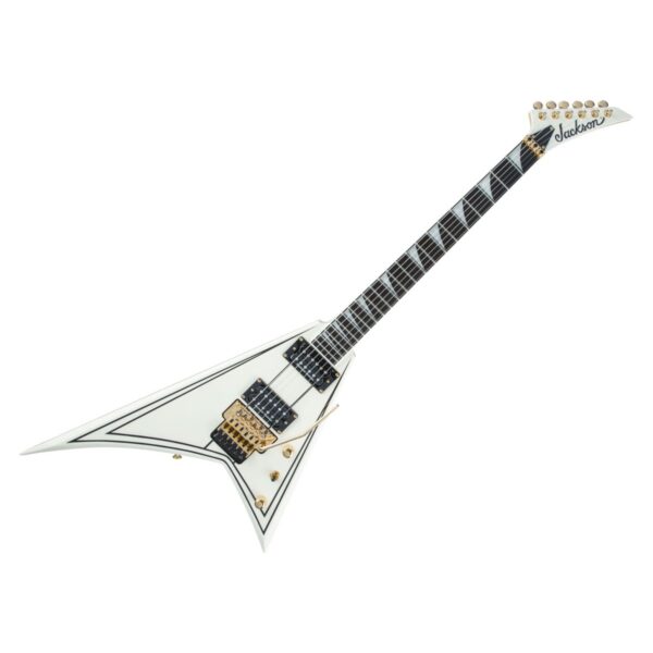 Jackson Pro Rhoads RR3 Guitar Ivory with Black Pinstripes