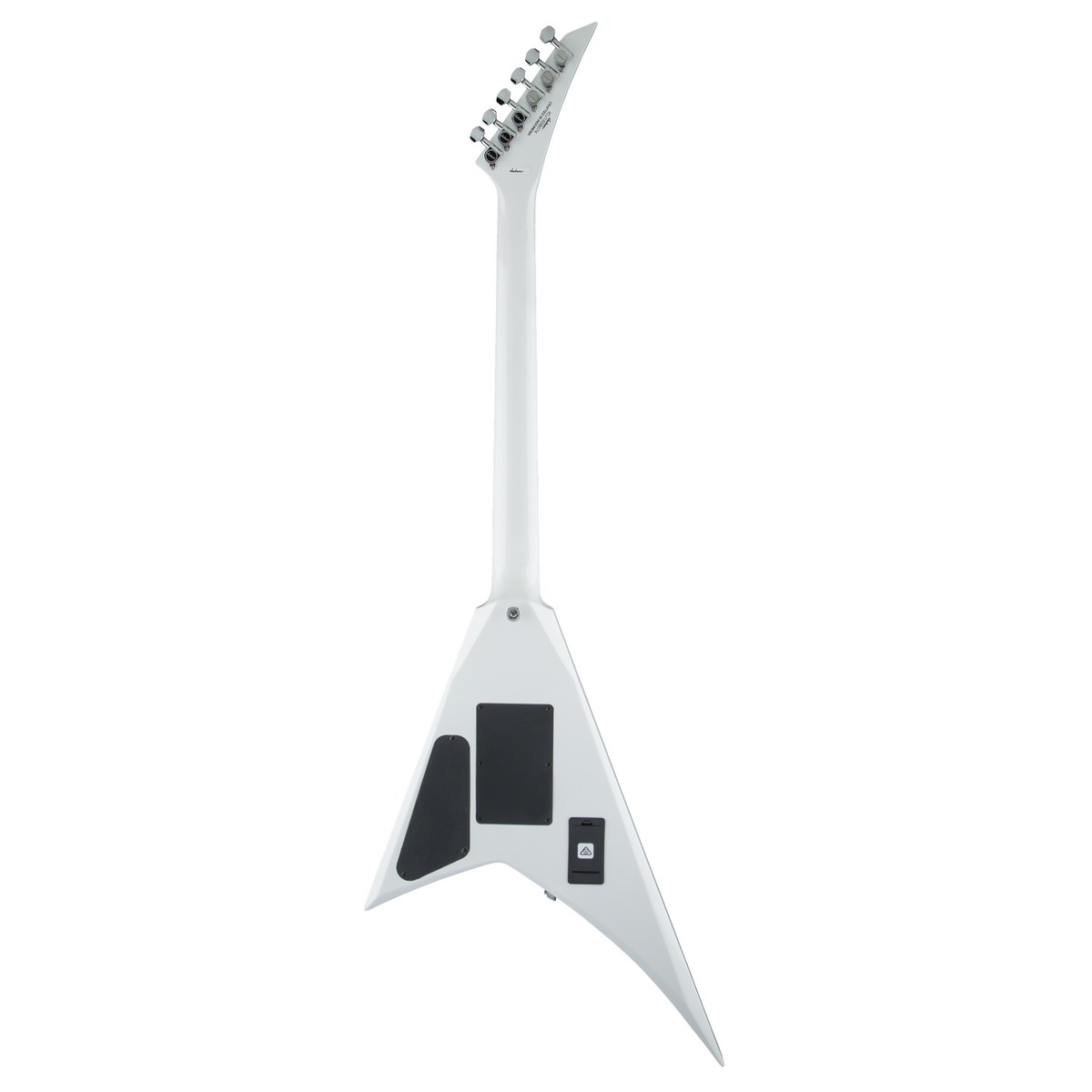 Jackson X Series Rhoads RRX24M Snow White with Black Pinstripes