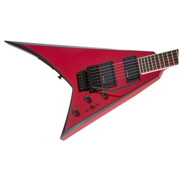 Jackson X Series Rhoads RRX24 Red with Black Bevels
