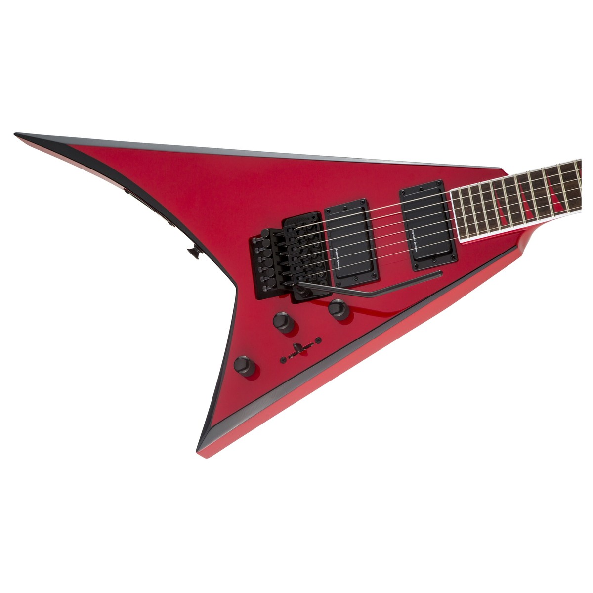 Jackson X Series Rhoads RRX24 Red with Black Bevels
