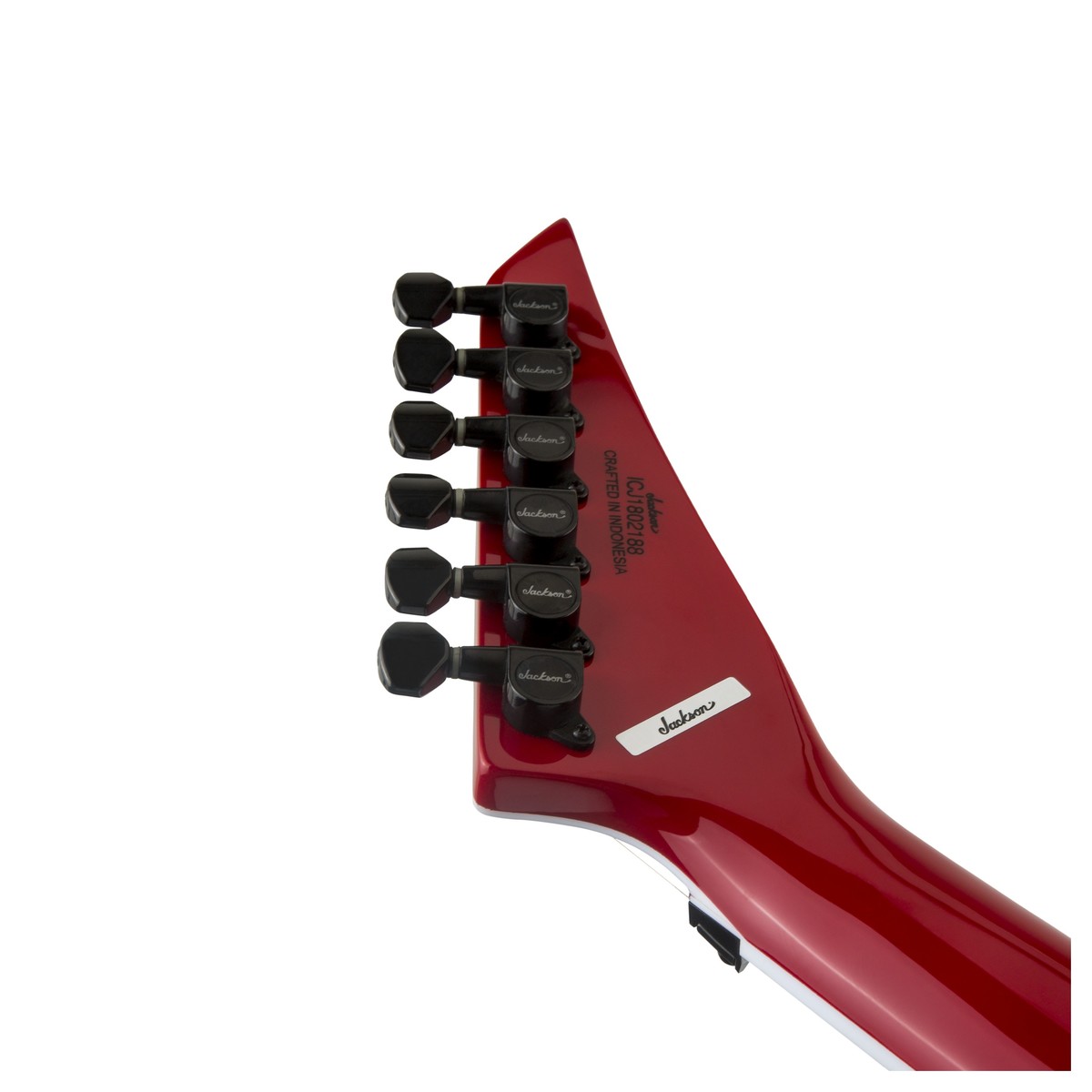 Jackson X Series Rhoads RRX24 Red with Black Bevels