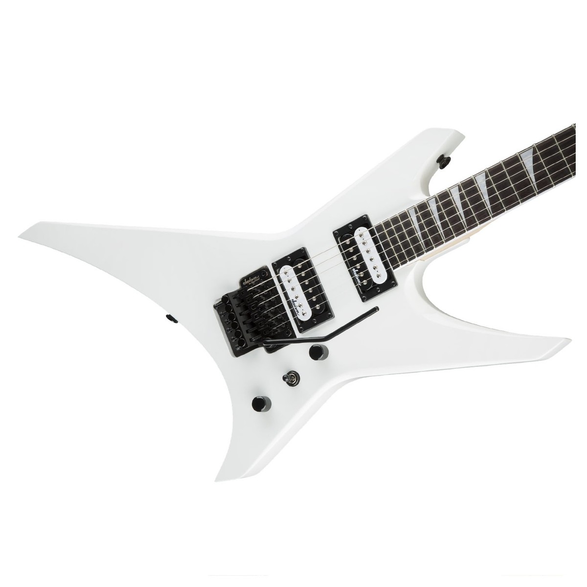 Jackson JS Series Warrior JS32 Amaranth Fingerboard Snow White