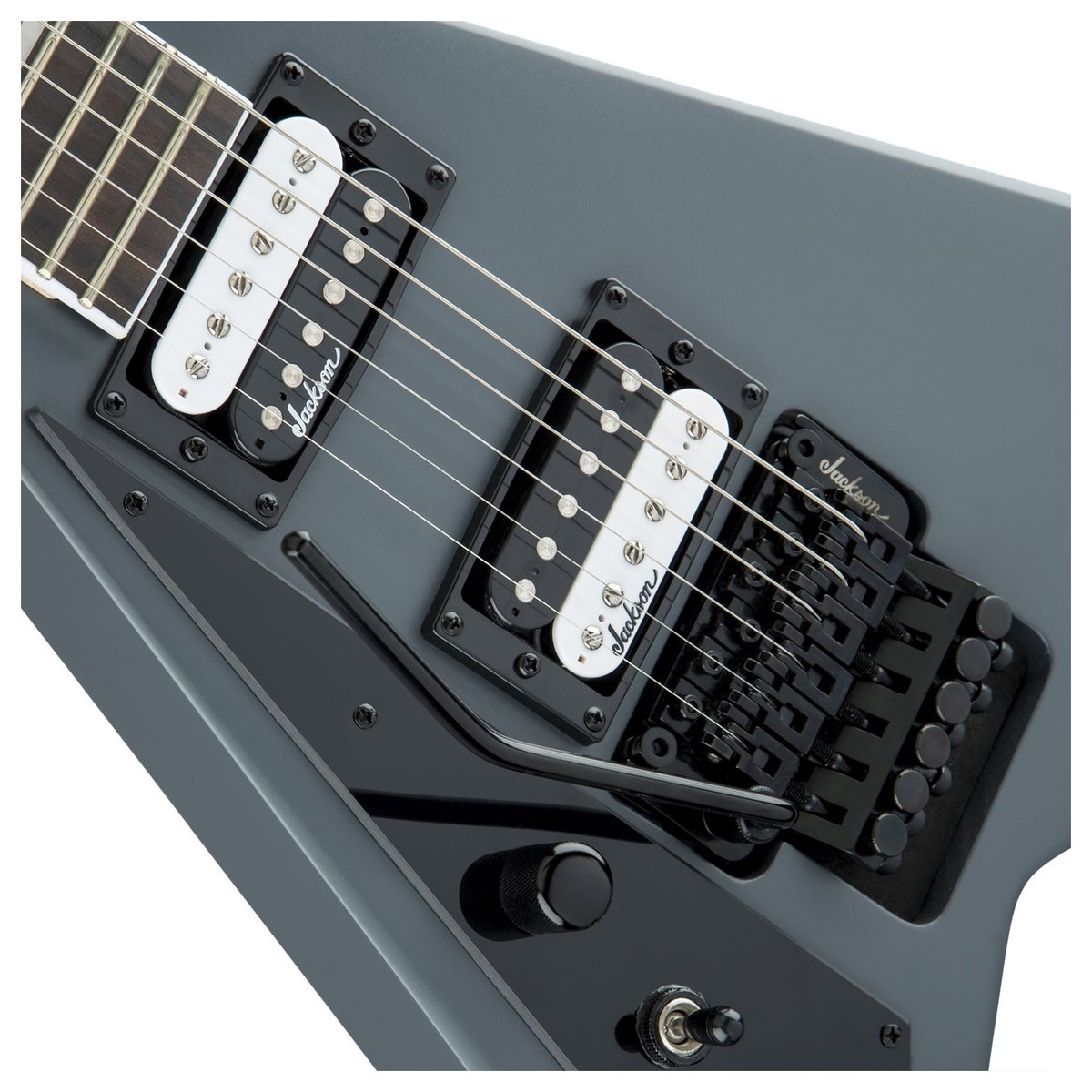 Jackson JS32L Rhoads Left Handed Satin Grey