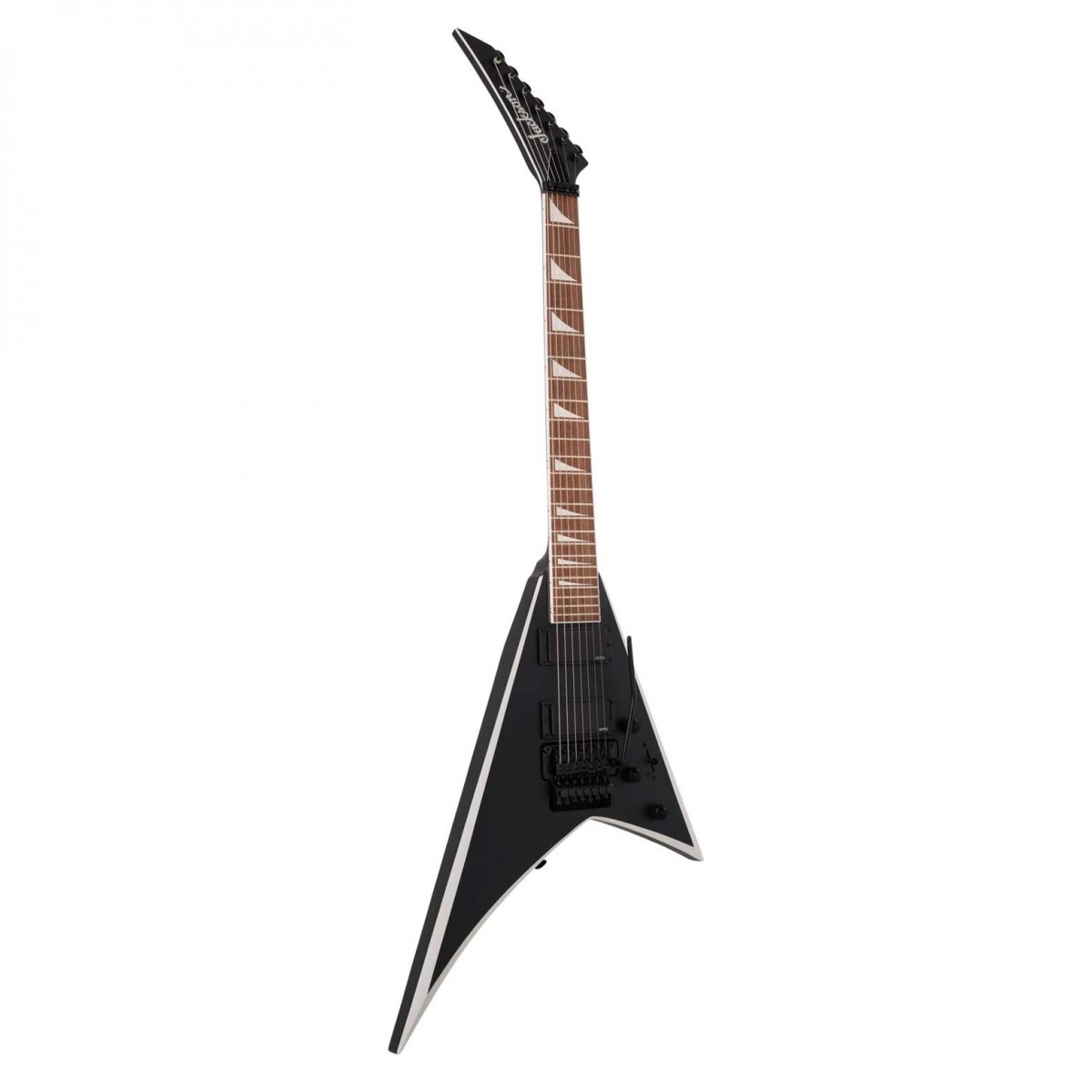 Jackson X Series Rhoads RRX24-MG7 Satin Black w/ Primer Gray Bevels