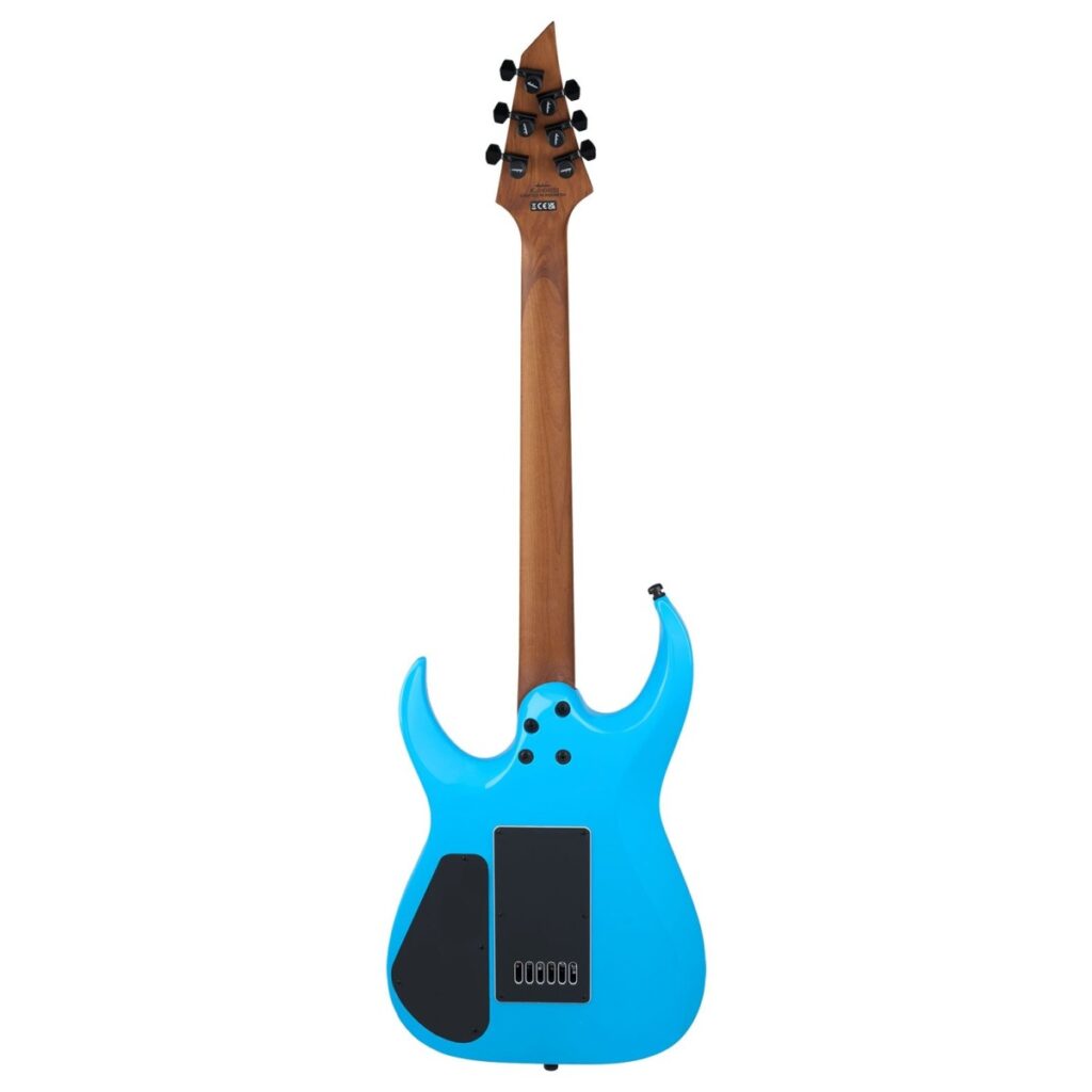 Jackson Pro Plus Series Signature Misha Mansoor Juggernaut ET6 Ebony Fingerboard Riviera Blue